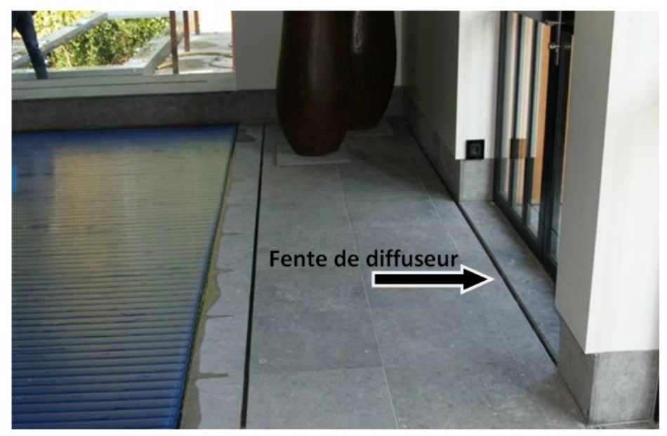 Installation déshumidification piscine intérieure