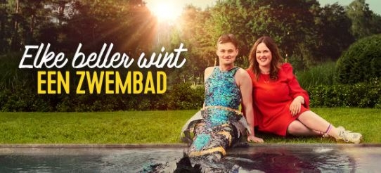 Elke beller wint een zwembad