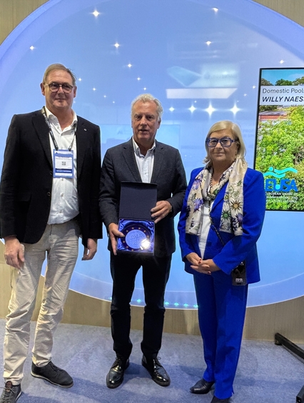 EUSA award voor mooiste buitenzwembad met beweegbare bodem